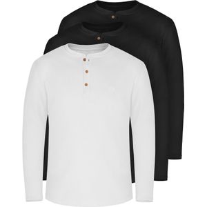 normani Shirt 'Neuville'  zwart / wit