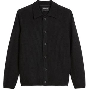 Marc O'Polo - Gebreid Vest - Zwart