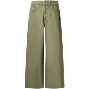 Pepe Jeans - Jaimy - Jeans - Lichtgroen - Wide Leg - Mid Waist