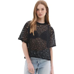 No Matter What Blouse  zwart