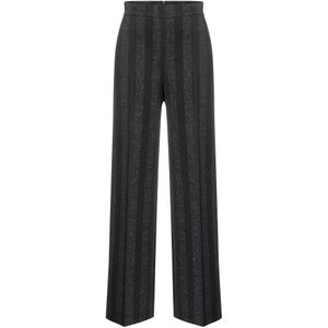 Ana Alcazar Broek 'Samsa'  grijs / zwart