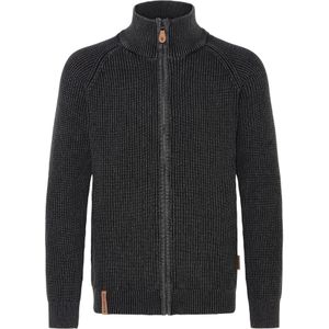 INDICODE JEANS Gebreid vest ' IDRockly '  zwart