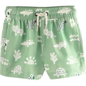 Next - Zwemshorts - Nachtblauw - Lichtgroen - Natuurwit