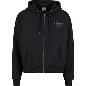 Karl Kani Sweatvest 'Retro Rhinestone'  zwart