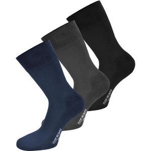 normani Sokken  marine / stone grey / zwart / wit