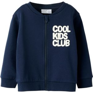 Vest - Geborstelde Sweatstof - Ronde Hals - Lange Mouwen - Ritssluiting - Regular Fit