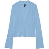 Vmdea - Top - V-Hals - Lange Mouwen - Kanten Detail - Tight Fit