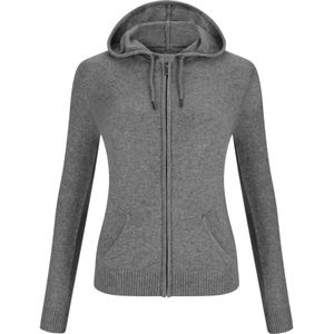 CASH-MERE.CH Gebreid vest  grijs