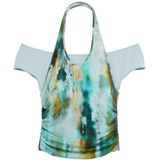 T-shirt - Print - Korte Mouwen - Regular Fit - Overlay-effect - Collectie AW25