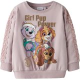 NAME IT - NMFNABA PAW - Sweatshirt - Lila - Gemengde Kleuren
