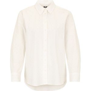 Vero Moda Petite Blouse 'VMINGA RHINE'  zilver / natuurwit