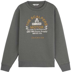 Scalpers Sweatshirt 'Racesw'  kaki