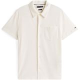 Tommy Hilfiger - Regular Fit - Vrijetijdsoverhemd - Effen - Korte Mouwen