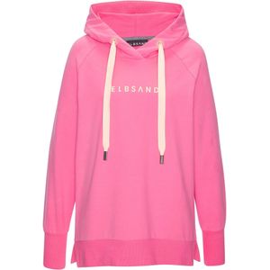 Elbsand - Svana - Pullover - Pink - Met Capuchon - Logoprint