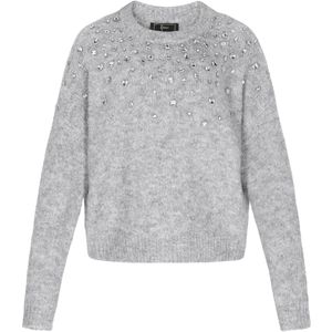 faina Trui  grijs gemêleerd