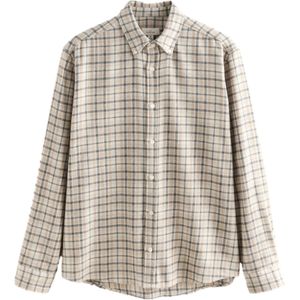 Next Overhemd  beige / ecru / antraciet