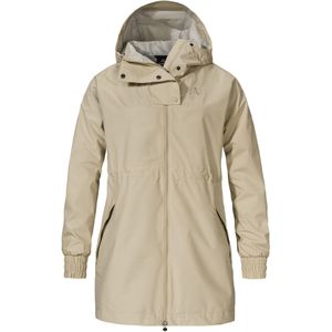 Winterjas - Effen - Licht Gevoerd - Met Capuchon - Wijde Pasvorm