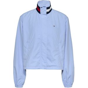 Tommy Jeans Tussenjas 'Essential'  navy / duifblauw / rood / wit