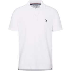 U.S. POLO ASSN. Overhemd 'Alfred'  zwart / wit