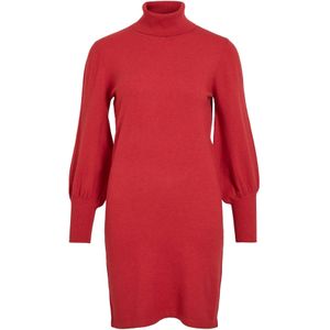 VILA Gebreide jurk 'VIKERRY'  rood
