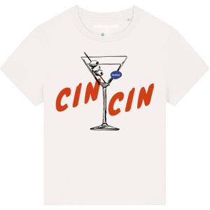 Watapparel Shirt 'Cin Cin'  donkerblauw / robijnrood / zwart / wit