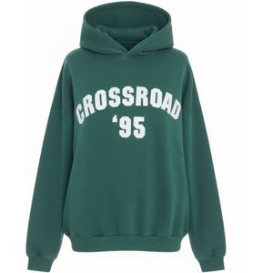 studioselect Sweatshirt 'Carmen'  donkergroen / wit