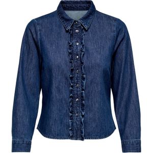 ONLY - ONLKaya - Blouse - Blauw - Denim