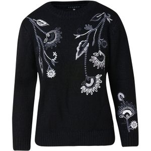 KOROSHI Trui  grijs / zwart / wit