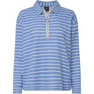 LAURASØN Sweatshirt  pastelblauw / wit