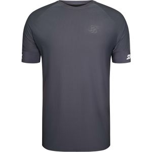 SikSilk Shirt  grijs / wit