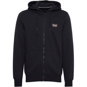 BLEND Sweatvest 'Kaylon'  zwart / wit