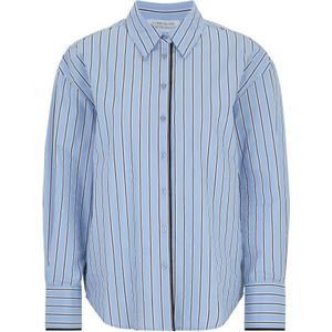 Guido Maria Kretschmer Women Blouse 'Drew'  lichtblauw / zwart / wit