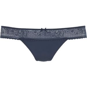 Lascana - String Luciana - Donkerblauw - Katoen