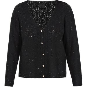 DreiMaster Klassik Gebreid vest  zwart