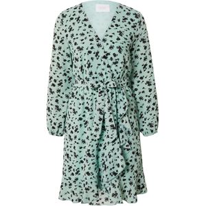 SISTERS POINT Jurk 'NEW GRETO'  mintgroen / zwart