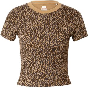LEVI'S - Essential Sporty Tee - T-shirt - Ombregrijs - Dierenprint