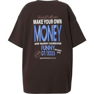 Studio Untold Shirt  donkerbruin