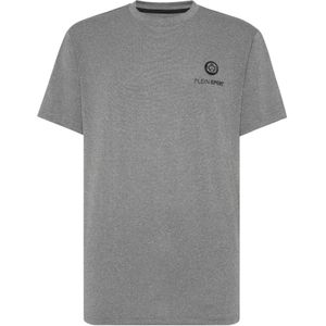 T-shirt - Framis Patroon - Zwart - Nylon en Polyester - Losse Pasvorm