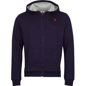 U.S. POLO ASSN. Sweatvest  donkerblauw / rood