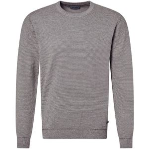 Gebreide Trui - Gestreept - Knitwear - Ronde Hals - Lange Mouw