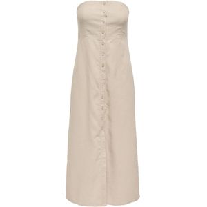 ONLY - Blousejurk - Lichtbeige - ONLCaro