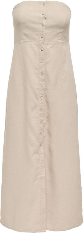 ONLY - Blousejurk - Lichtbeige - ONLCaro
