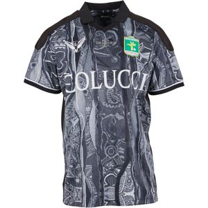 Colucci Shirt  grijs / groen / zwart / wit