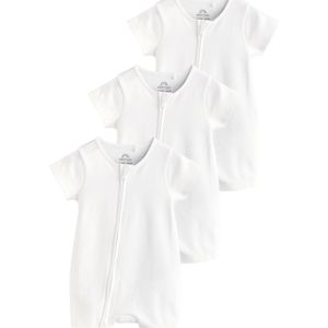 Next - Rompertje - Wit - 3 Pack