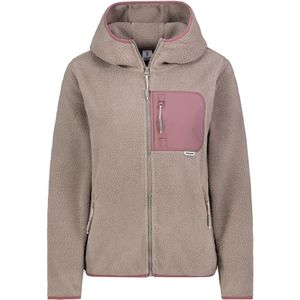Sublevel Fleece jas  donkerbeige / eosine