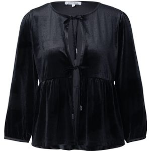 MORE & MORE Gebreid vest  zwart