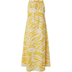 Aligne Jurk 'Caleb'  curry / wolwit