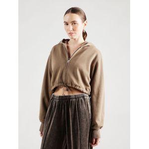 studioselect Sweatvest 'Shelly'  donkerbeige