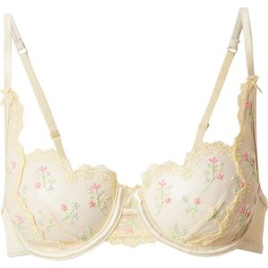 ETAM BH 'REVEUSE'  geel / lichtgroen / rosa / wit