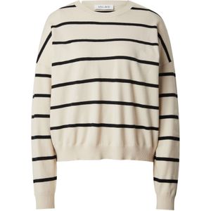 MYLAVIE by Sarah Harrison Trui  beige / zwart